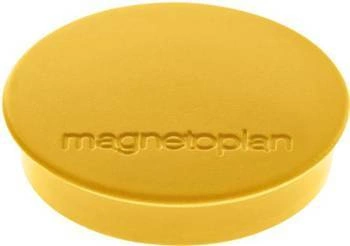 Magnesy do tablic magnetycznych 30mm do 700g 10SZT żółte