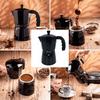 Aluminiowa kawiarka ciśnieniowa do kawy, 9 filiżanek, czarny/rose gold KINGHoff