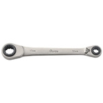 Klucz z grzechotką Quadro 10x13/17x19mm FORTIS