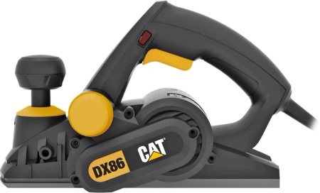 Strug elektryczny CAT DX86 900 W, szerokosć strugania 82 mm, głębokosć strugania 3 mm, podwójne noże DX86 CAT
