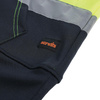 Jaskrawa bluza z kapturem żółto-granatowa z odblaskami, rozmiar XL, Scruffs T56400