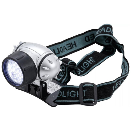 Latarka czołowa LED 12 diod LED, BGS Diy 9711