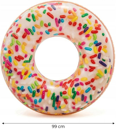 Koło do pływania Sprinkle Donut Tube 99 cm INTEX