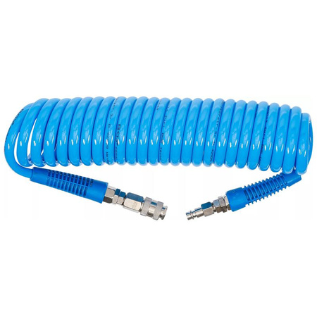 Wąż spiralny sprężonego powietrza 6 m, BGS 66541