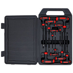 Zestaw 9 wkrętaków bocznym grotem Torx z otworem T10 - T50, BGS Diy 7880