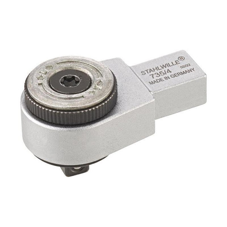 Wtykowa grzechotka dwukierunkowa 1/4" 9x12 mm, 60 zębów, Stahlwille