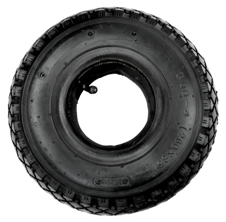 Opona z dętką do taczki lub wózka mała 255x75mm maks. 136kg 3.00-4/2PR G71030 GEKO