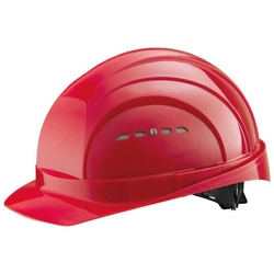 Czerwony kask budowlany ochronny EuroGuard 6, SHUBERTH