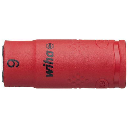 Końcówka wymienna klucza nasadowego 6-kątna 1/4" 9mm VDE Wiha