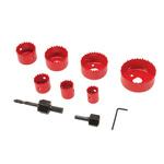 Zestaw otwornic 11 szt., Średnica 21 - 64 mm, Silverline 633479