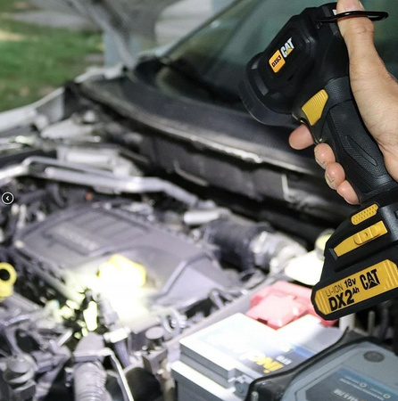 Lampa punktowa akumulatorowa 18V 160/500Lm solo bez aku. CAT DX63B