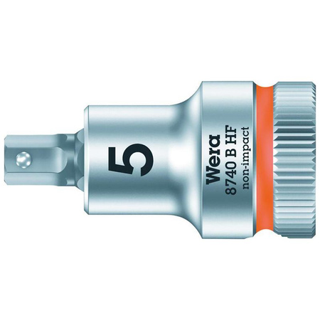 Nasadka Zyklop z bitem imbusowym 5 x 35 mm, napęd 3/8", z funkcją przytrzymywania, 8740 B HF Wera