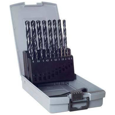 Zest.wierteł kręt.DIN338 szlifowane HSS,typ N, 1-13mm GÜHRING