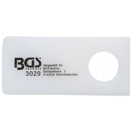 Klin do listew ozdobnych z otworem 100 x 45 mm, BGS 3029