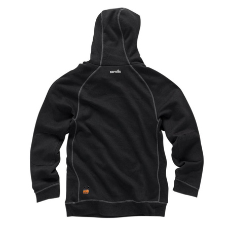 Bluza robocza z kapturem, czarna, Rozmiar XL, Scruffs T54513
