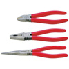 Zestaw 3 szczypiec: uniwersalne 180 mm, tnące wydłużone 200 mm, tnące boczne 160 mm, FORMAT