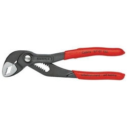Szczypce nastawne do rur Cobra® z rękojeściami powlekanymi tworzywem sztucznym 150 mm KNIPEX 87 01 150