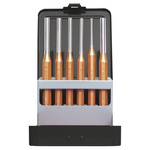 Zestaw 6 wybijaków Ø 3-8 mm w metalowej obudowie, GEDORE RED, R90200006