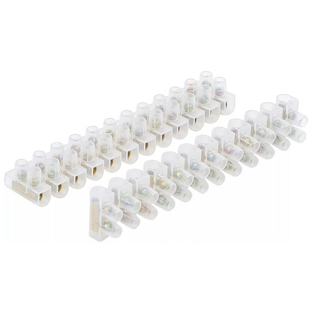 Kostki zaciskowe 4,0 mm² 6 A 12 zacisków, 2 szt., BGS Diy 80727