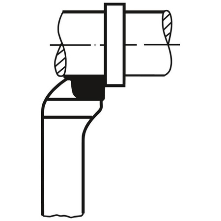 Nóż tokarski czołowy osadzony, lewy, 32 x 32 x 170 mm, DIN 4977, P25/30 WILKE