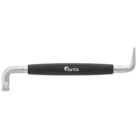 Wkrętak płaski kątowy dwustronny 8 +8 x150 mm FORTIS