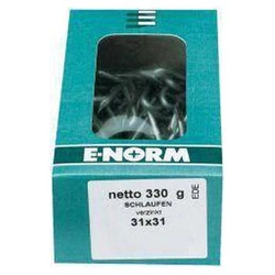 Gwoździe skoble ocynkowane 2,0x20mm 40x290g E-NORM