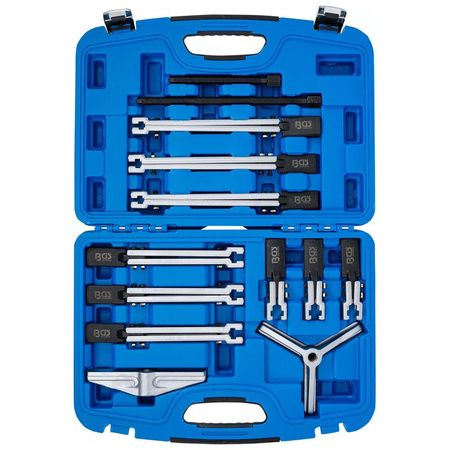 Zestaw ściągaczy zewnętrznych/wewnętrznych, 2- i 3-ramiennych 13 szt., BGS 7760