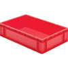 Skrzynka transportowa 600 x 400 x 145 mm czerwona TK 600/145-0 LA-KA-PE