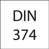 Wygniatak do gwintów DIN374 TiN, kształt C M8x0,75 FORMAT