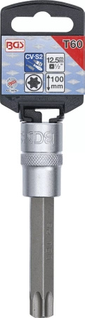 Nasadka 12,5 mm (1/2") z bitem Torx T60, długość 100 mm, BGS 4476