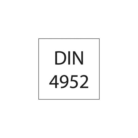 Nóż tokarski wygięty, prawy, HSSE, 10 x 10 x 100 mm, DIN 4952, WILKE