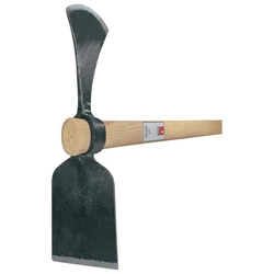 Motyka dwustronna 430mm 2,6kg trzonek drewniany dł. 105cm IDEAL