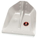 Szufla do węgla srebrna 325x340mm bez trzonka IDEAL