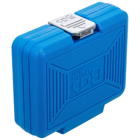 Zestaw 13 nasadek z bitem, gniazdo sześciokątne 2-14 mm, napęd 6,3 mm (1/4"), 10 mm (3/8"), 12,5 mm (1/2"), BGS 74257