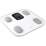Waga łazienkowa elektroniczna z analizatorem składu ciała biała Klausberg