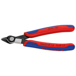 Szczypce tnące boczne precyzyjne Super Knips® 125 mm dla elektroników, ostrza 64 HRC KNIPEX