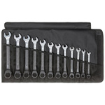 Zestaw kluczy płasko-oczkowych z grzechotką Stahlwille