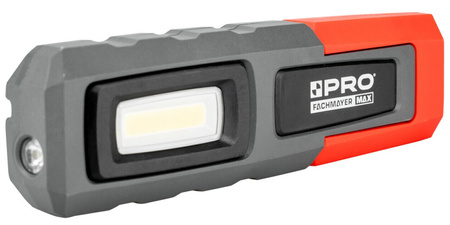 Lampa warsztatowa LED 600 lm + 200 lm, akumulator, USB C, LD222 PRO