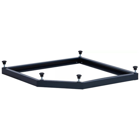 Podstawa szafki na szuflady i warsztatowej z regulacją wysokości element narożny, BGS 80222