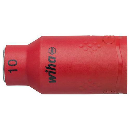 Końcówka wymienna klucza nasadowego 6-kątna 1/2" 10mm VDE Wiha