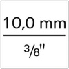 Przedłużka z przegubem Kardana 3/8" 60mm HAZET