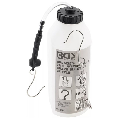 Butelka do odpowietrzania hamulców 1 l, BGS 8519