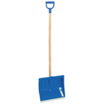 Szufla do śniegu tworzywo sztuczne ALPIN 1A szerokość 410 mm trzonek drewniany dł. 132cm