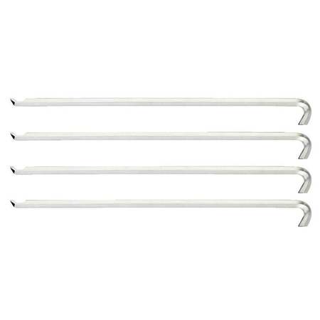 Zestaw 4 haków do ściągacza łożysk 140 mm, Gedore 1.29/10, 8011510