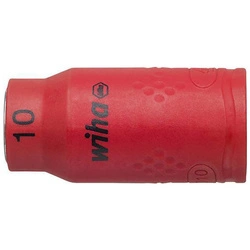 Końcówka wymienna klucza nasadowego 6-kątna 3/8" 10mm VDE Wiha