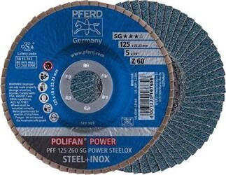 Sciern.listkowa/lamelkowa Z 60SG,prosta 125mm K60 Pferd