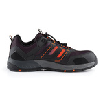 Sportowe buty ochronne Air, czarno-pomarańczowe, Rozmiar 42 (8), Scruffs T55526
