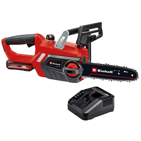 Piła łańcuchowa akumulatorowa GE-LC 18/25-1 Li KIT (3,0 Ah) z akumulatorem i ładowarką EINHELL