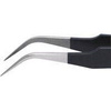 Pinceta precyzyjna ESD z końcówkami wygiętymi pod kątem 35° z uchwytami z żywicy epoksydowej 120 mm KNIPEX 92 38 75 ESD