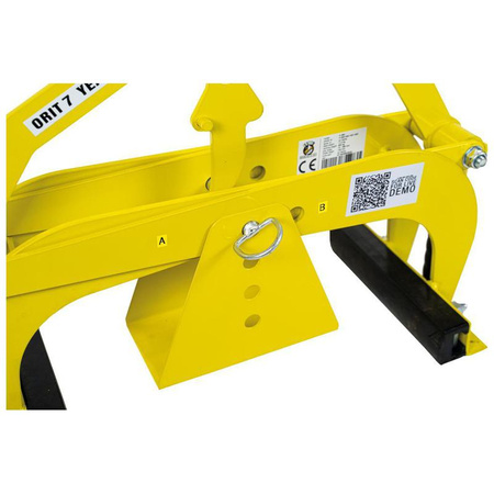 Chwytak transporter do betonów kostki płyt 0 - 360 mm (H-360-350-1021-000) ORIT